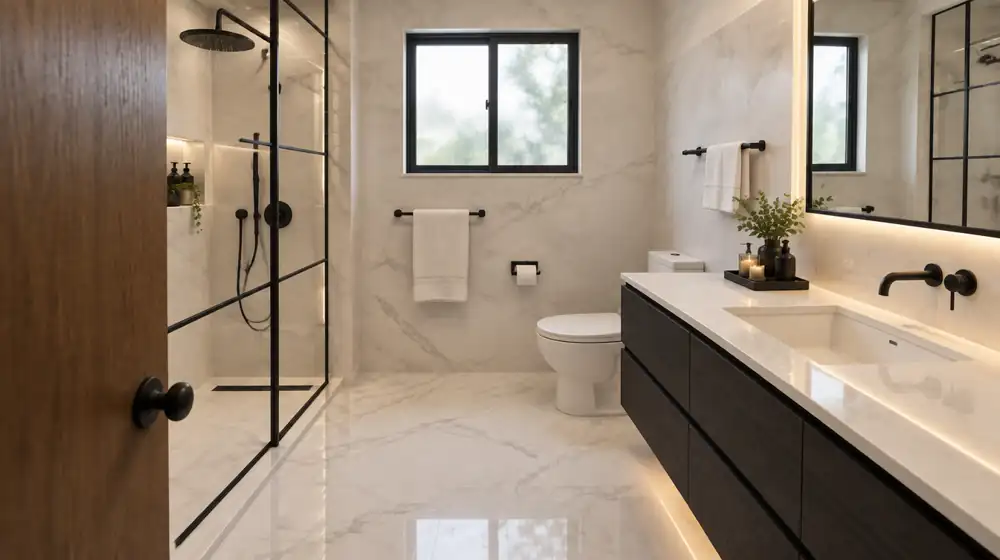 Bathroom remodel — after (example)