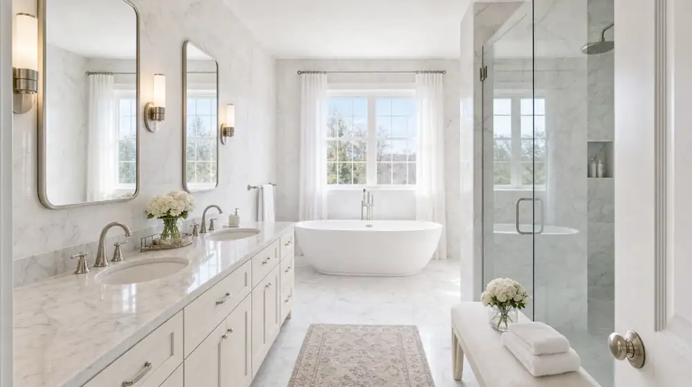 Master bathroom remodel — after (example)