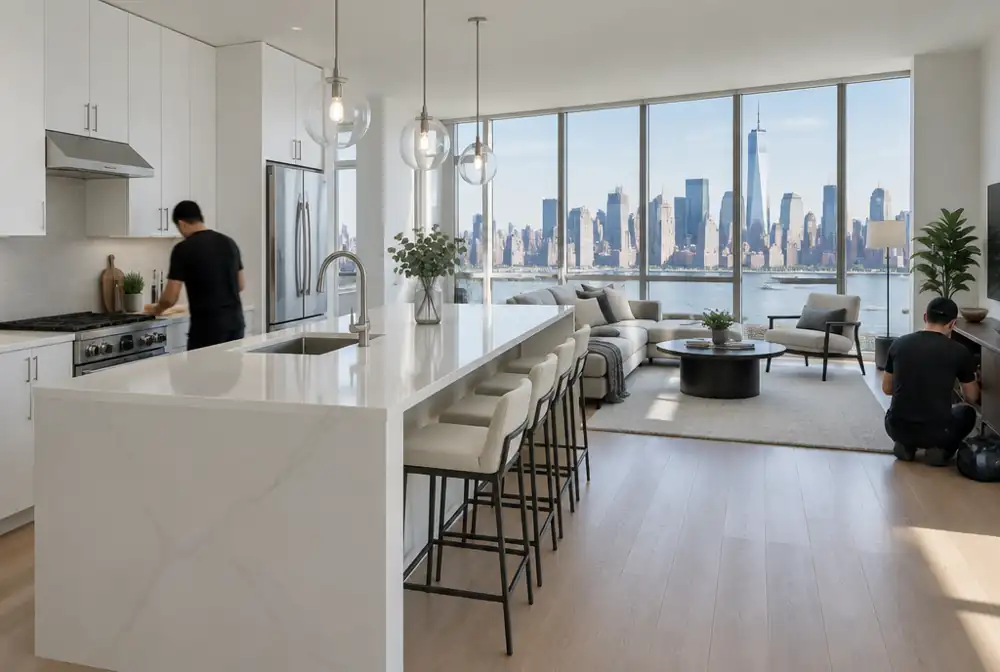 Condo bath — example finish