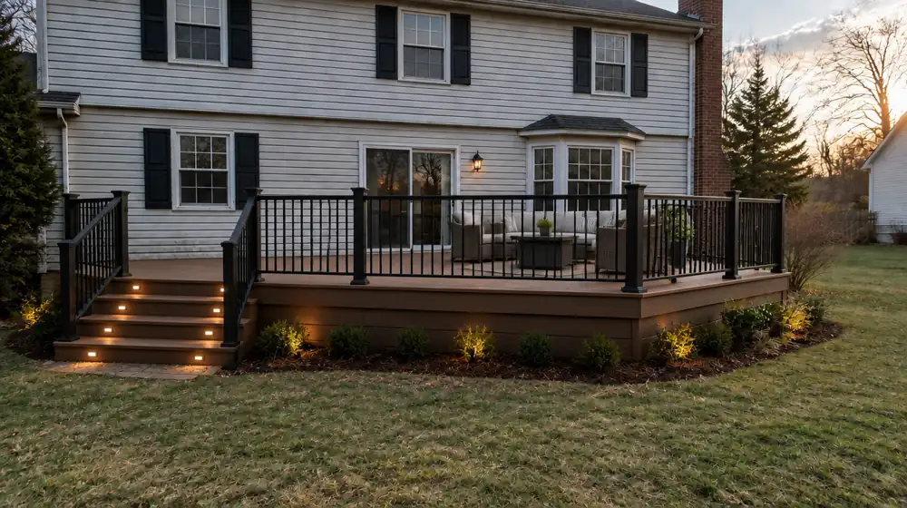 Deck rebuild — after (example)