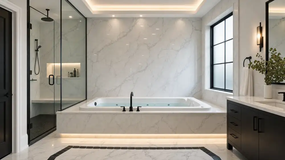 Jacuzzi tub — after (example)