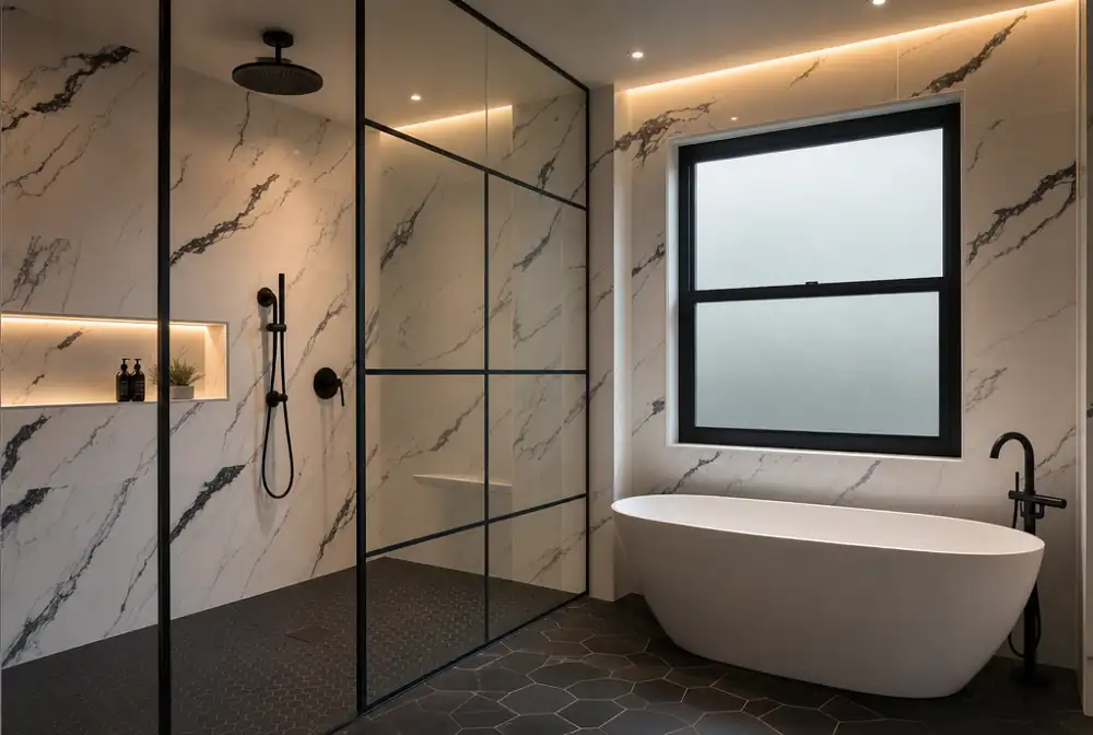 Freestanding tub — example finish